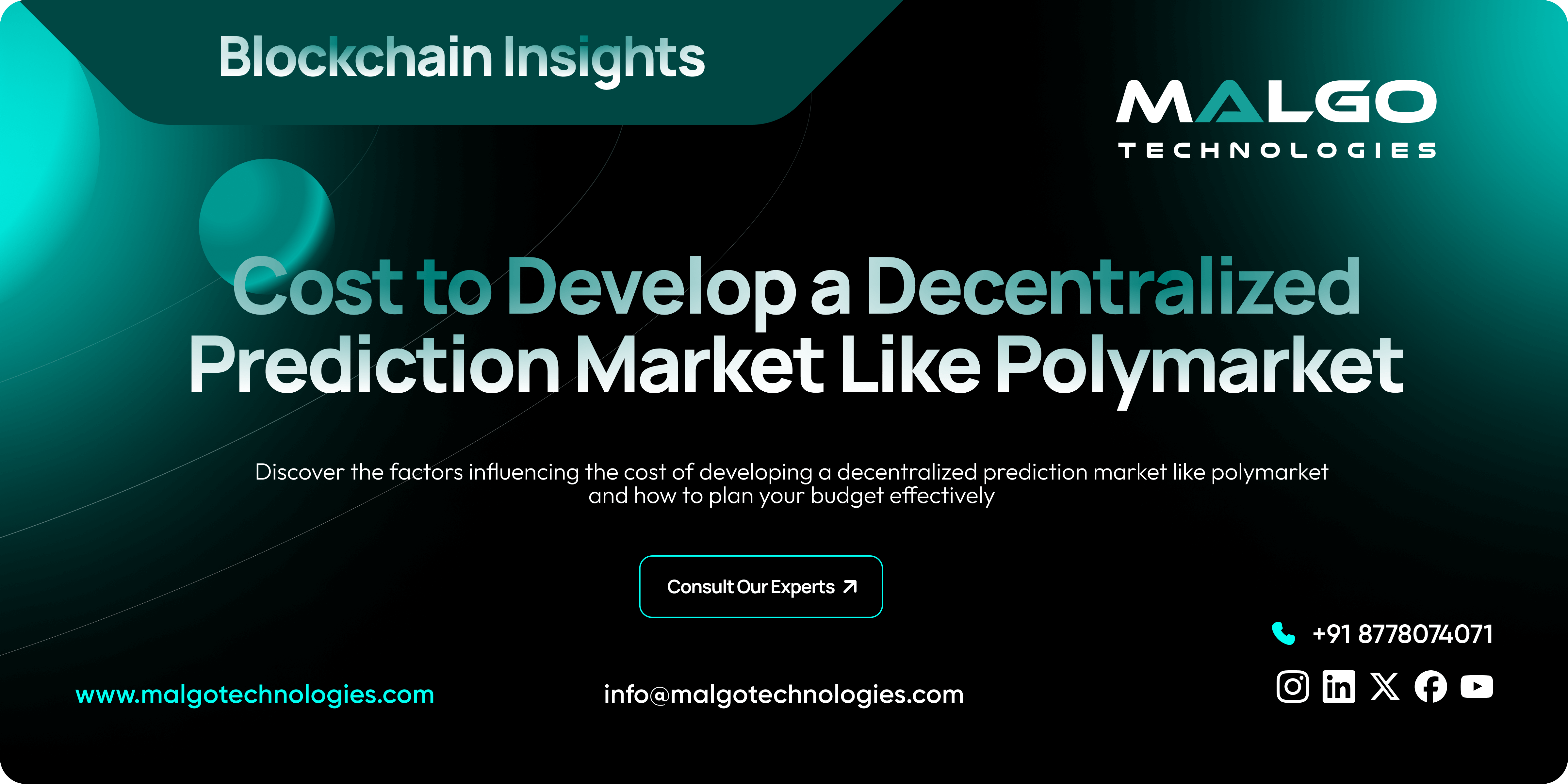 Cost to Develop a Decentralized Prediction Market Cost to Develop a Decentralized Prediction Market